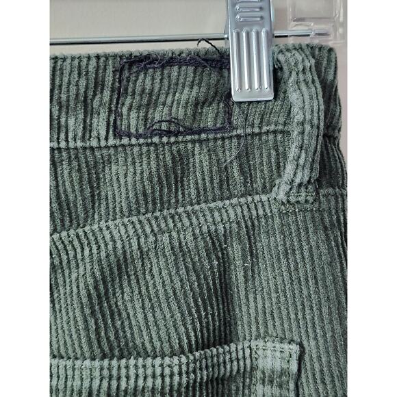 BDG Urban Outfitters Mom High Rise Corduroy Green Pants Y2k Retro Size 26  A0022 - Picture 5 of 5